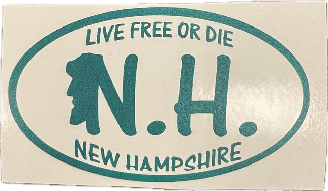 Sticker - Oval NH