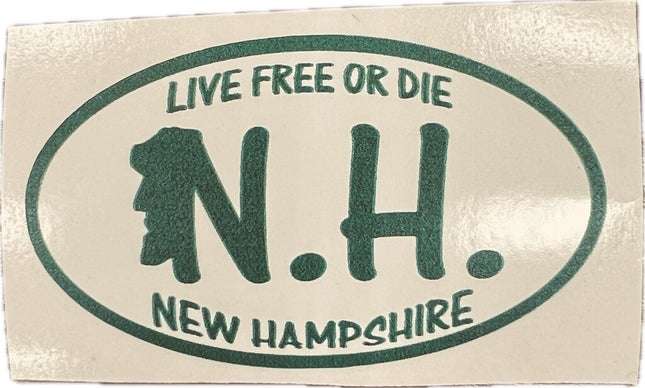 Sticker - Oval NH