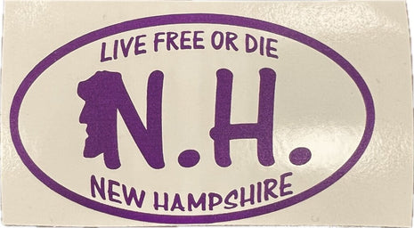 Sticker - Oval NH