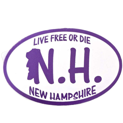 Sticker - Oval NH