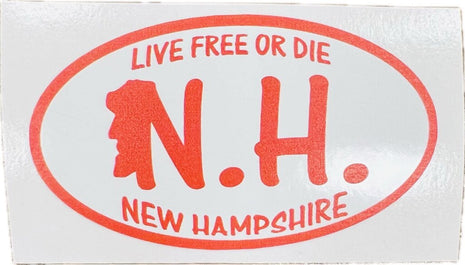 Sticker - Oval NH