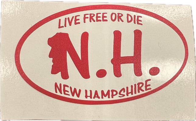 Sticker - Oval NH