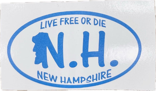 Sticker - Oval NH