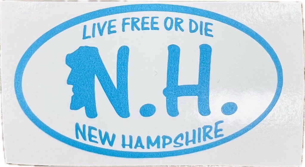 Sticker - Oval NH