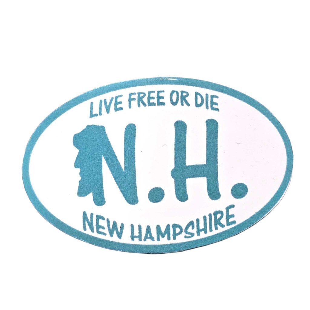 Sticker - Oval NH