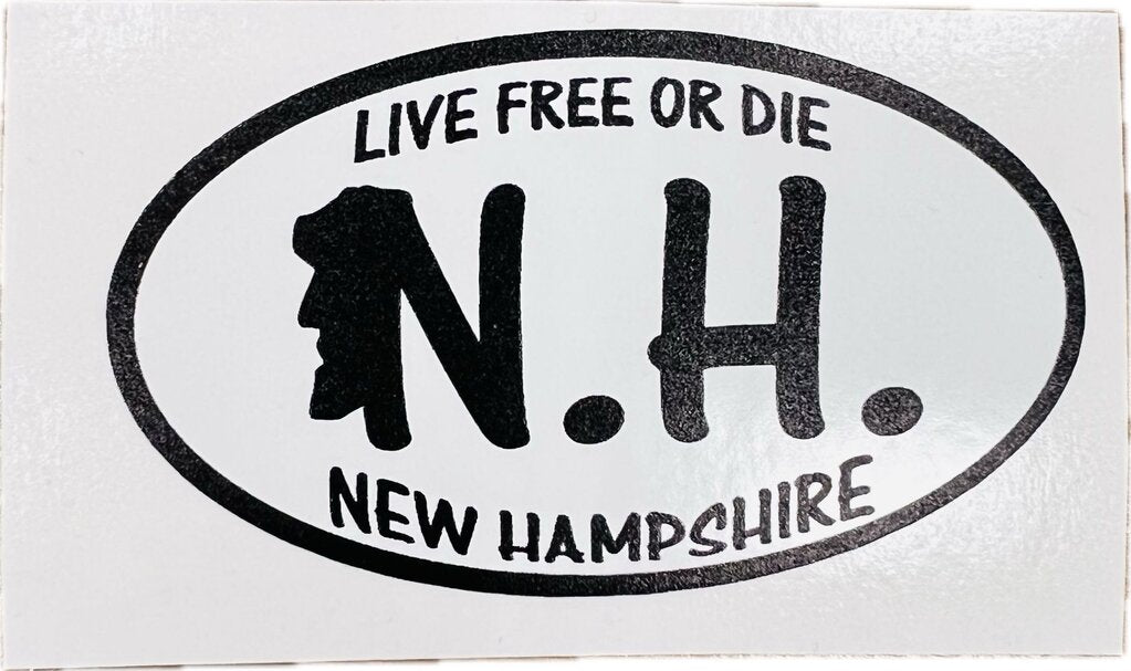 Sticker - Oval NH
