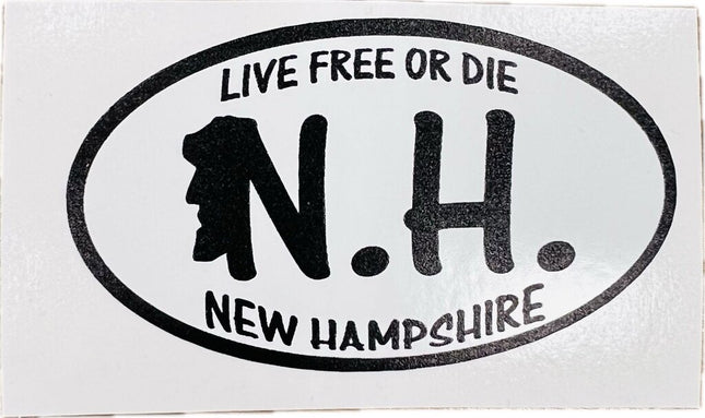 Sticker - Oval NH