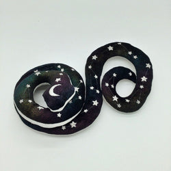 Rainbow Black Constellation Snake Plushie - view 1