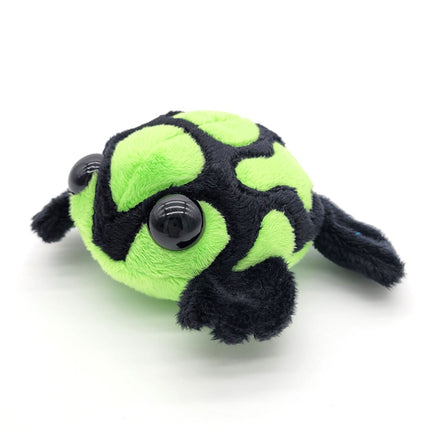 Green and Black Poison Dart Frog Plushie