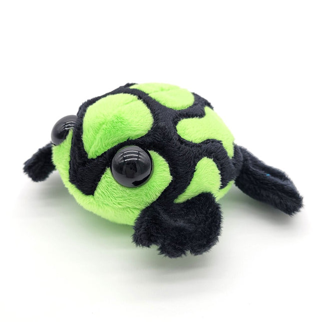 Green and Black Poison Dart Frog Plushie