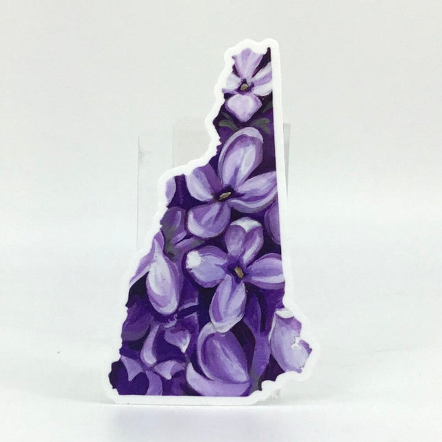 New Hampshire Lilacs - Vinyl NH State Flower Sticker