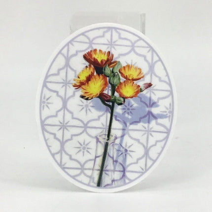 Hawkweed & Tile - Vinyl Flower Sticker