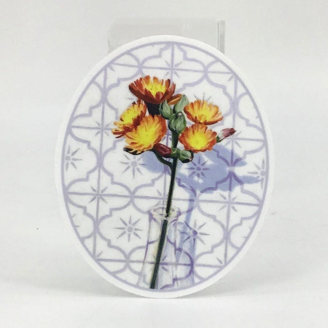 Hawkweed & Tile - Vinyl Flower Sticker