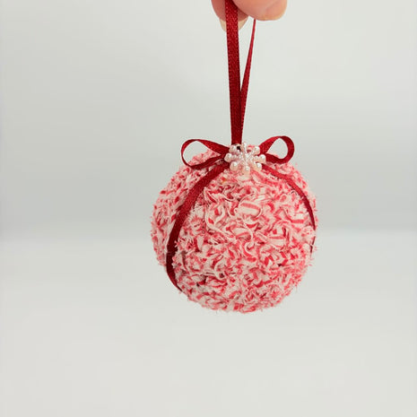Red Fabric ornament