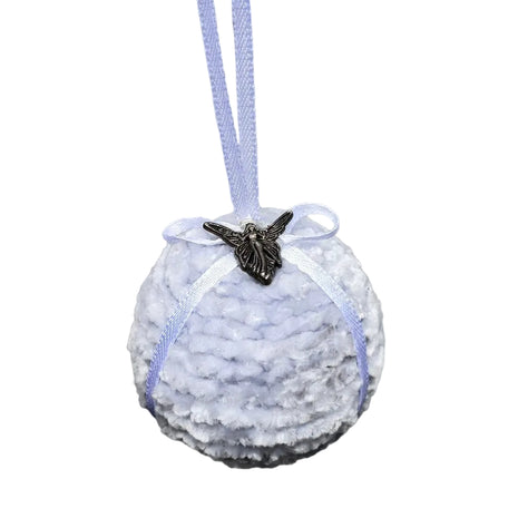 Mini Silver angel ornament