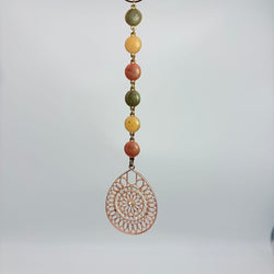 Upcycled Jewelry ornament - view 1
