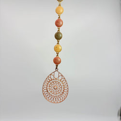 Upcycled Jewelry ornament - view 2