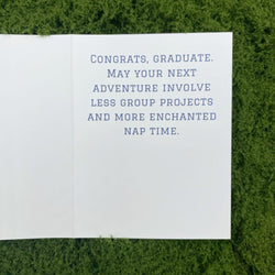 Master of the Arcane Graduation Card - view 2