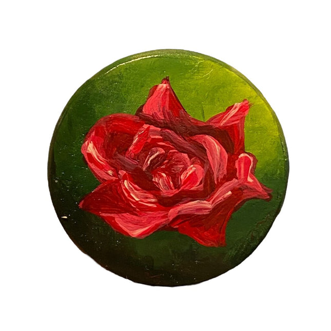 Rose Circle Magnet