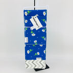 Blue with White Daisies