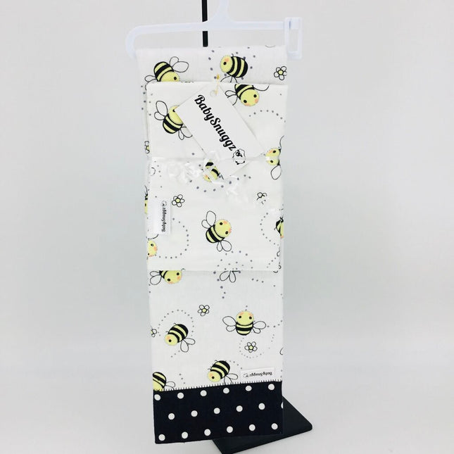 Baby Blanket with Matching Burp Cloth