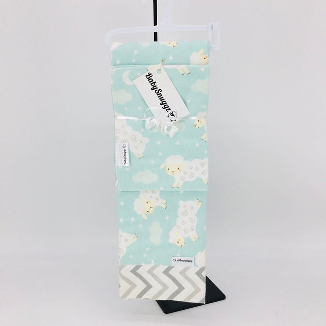 Baby Blanket with Matching Burp Cloth