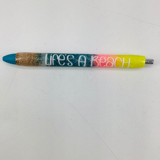 Epoxy Pen-Lifes a Beach