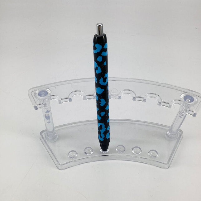 Epoxy Pen-blue cheetah