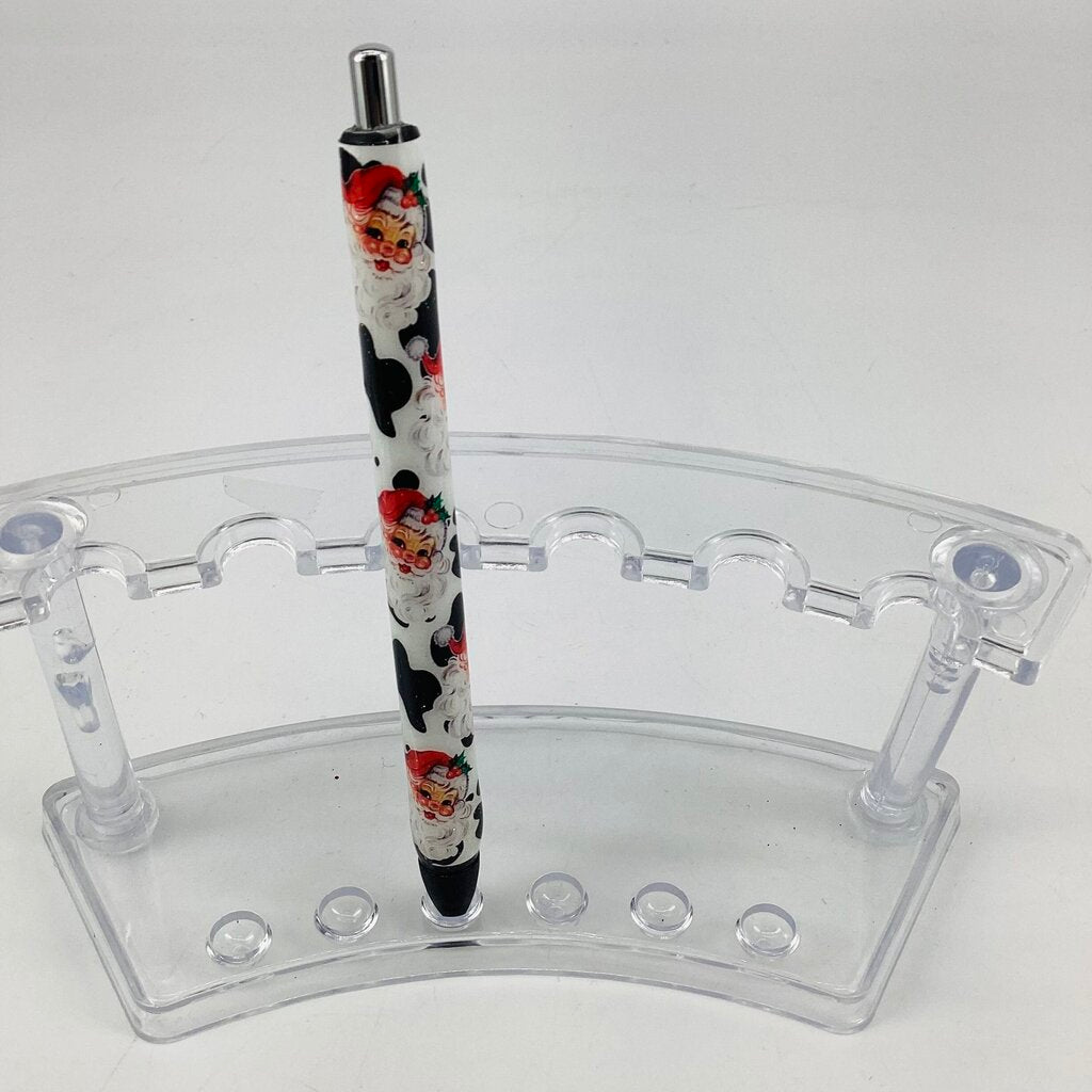 Epoxy Pen-cow santa