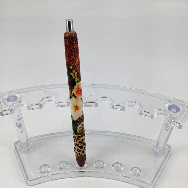 Epoxy Pen-floral cheetah