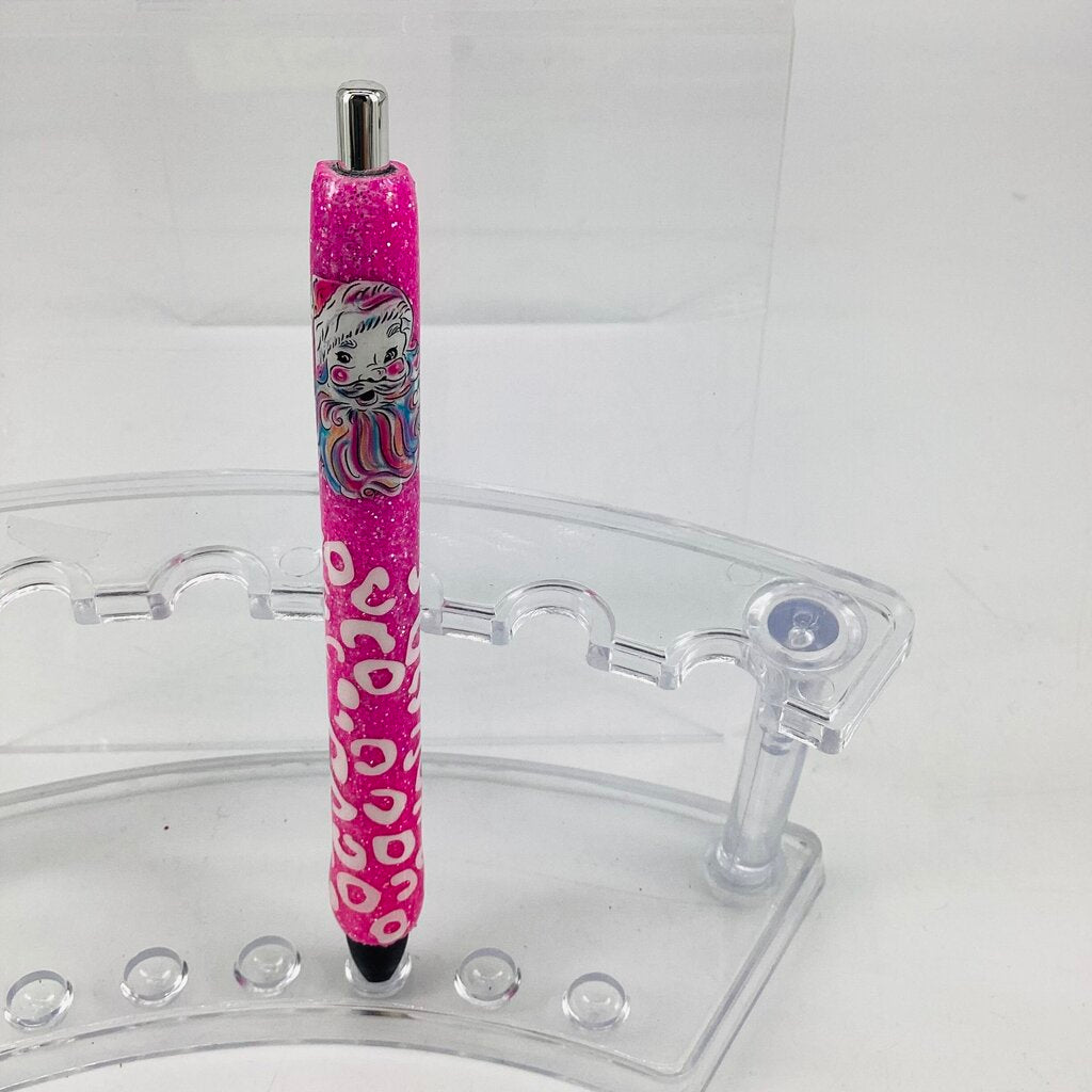 Epoxy Pen-pink santa