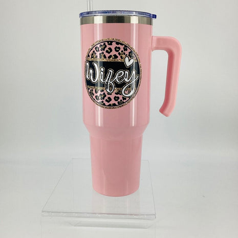 Handled Tumbler-Wifey