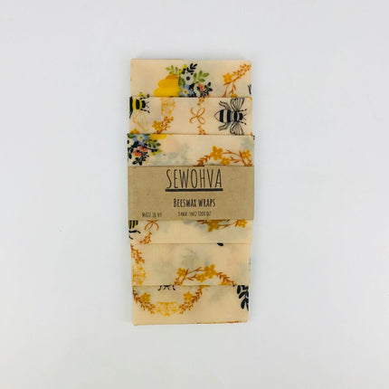 Beeswax Wraps 3 Pack, Signature Sets