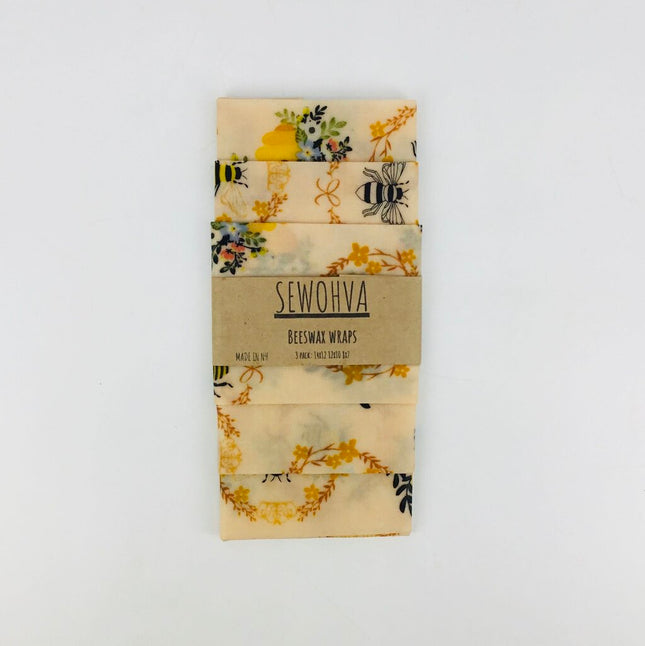 Beeswax Wraps 3 Pack, Signature Sets