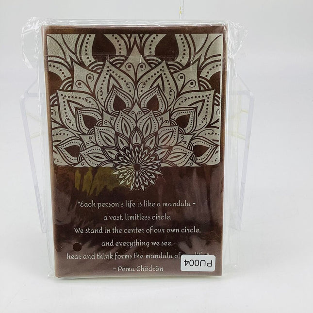 Journal Mandala Brown