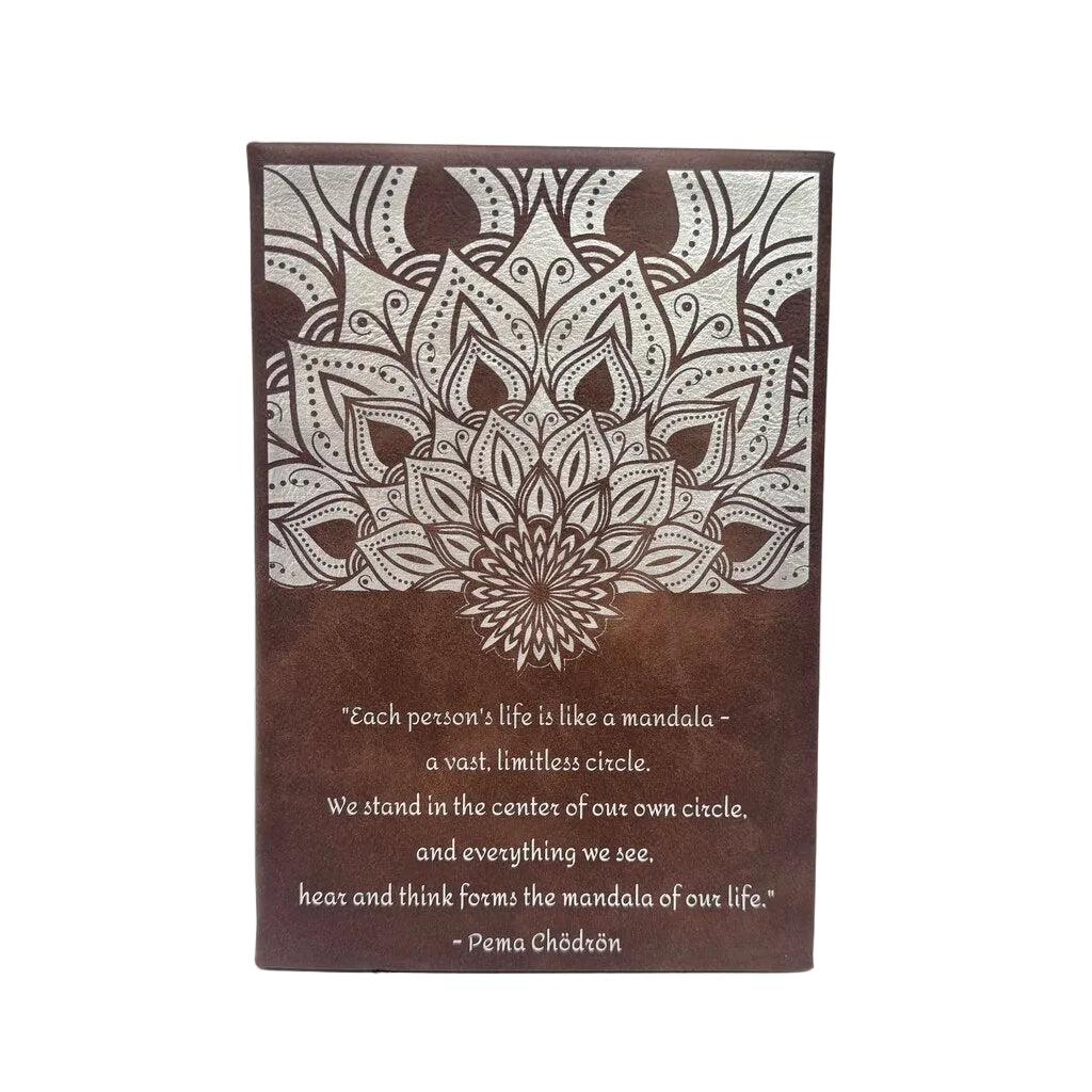 Journal Mandala Brown