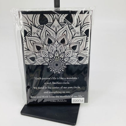 Mandala Journal Black