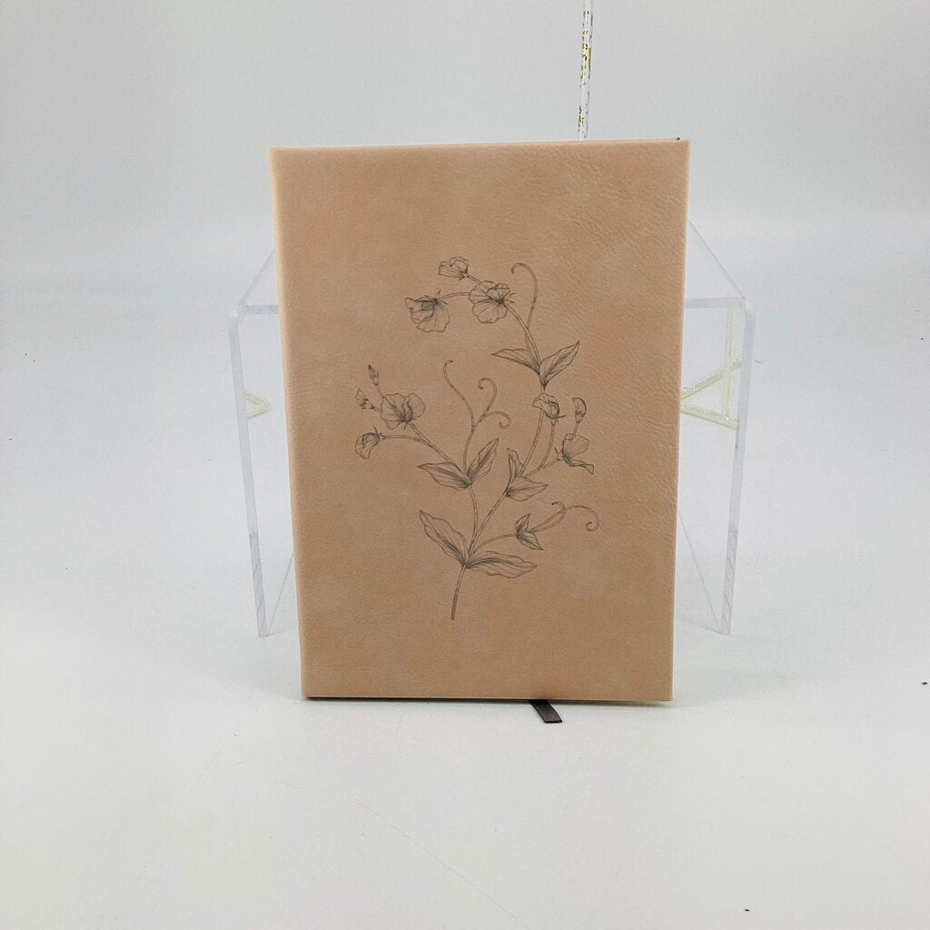 Journal Flower Pink