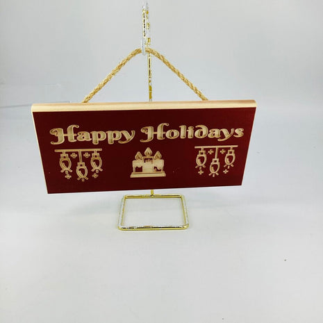 Happy Holidays Sign