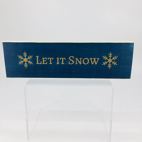 Let it Snow Shelf Sitter