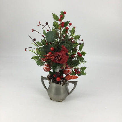 Sisal Cardinal in Sugar Bowl