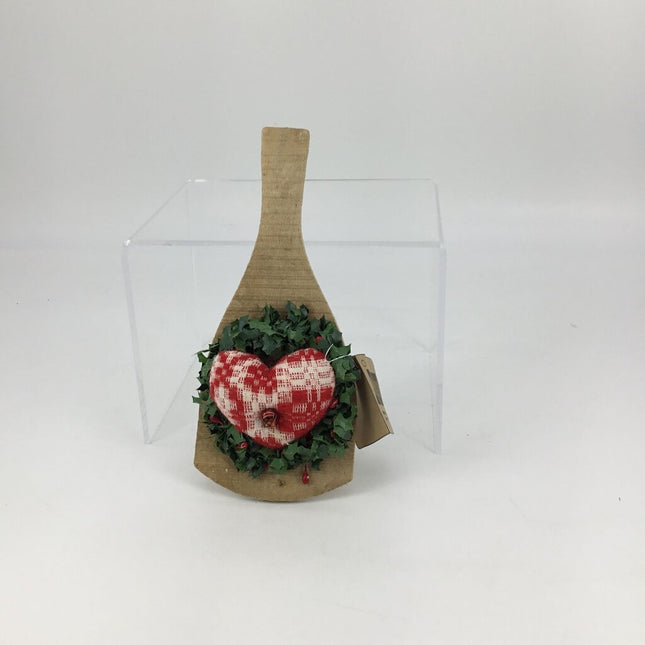 Butter Paddle Christmas Red Heart