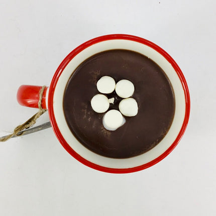 Hot Cocoa - Mug Candle (Santa Hohoho Mug) - 100% Soy Wax