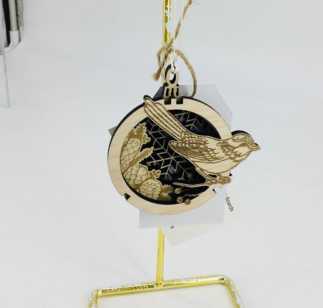 Ornament Layered Bird