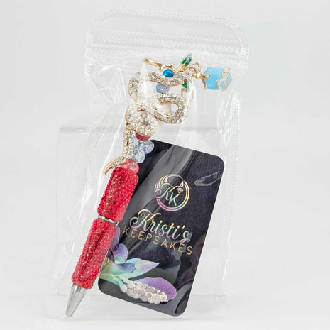 Beaded pen