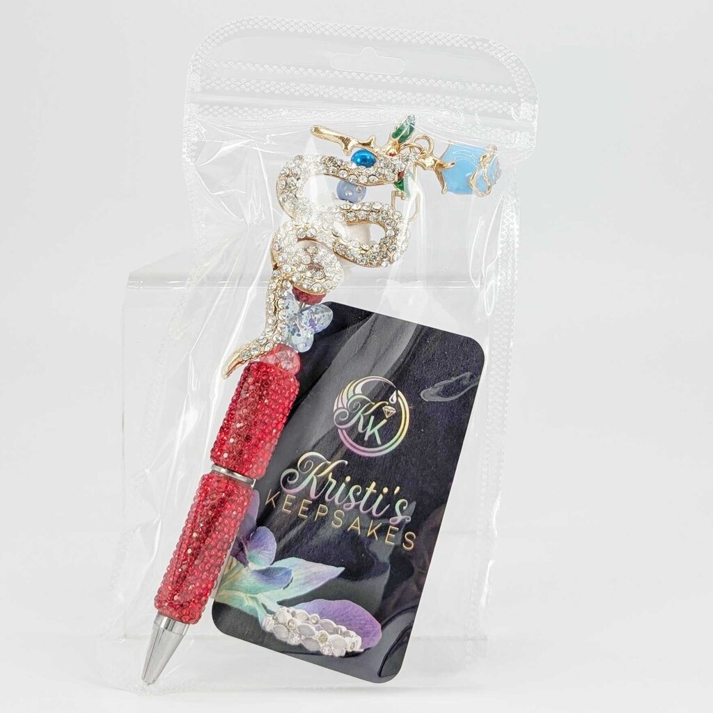 Beaded pen
