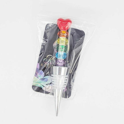 Wine stopper rainbow