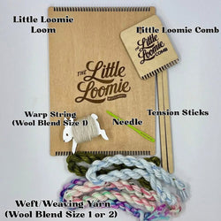 Fiber Notions - Little Mug Rug Kit - Little Loomie Loom - view 1