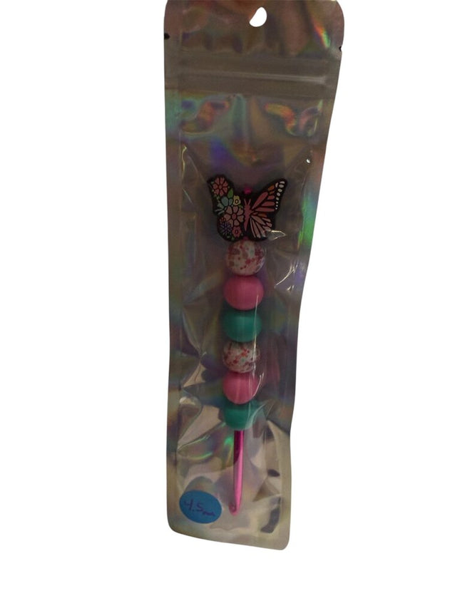 Ergonomic crochet hook 4.5mm butterfly