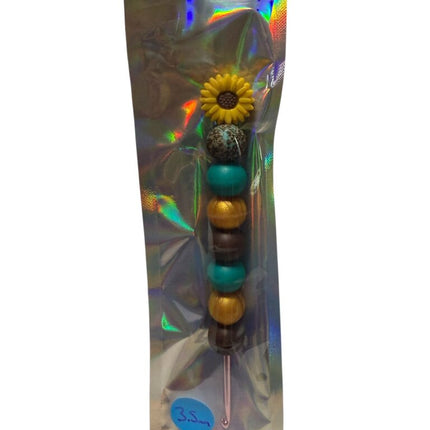 Ergonomic crochet hook 3.5mm Sunflower